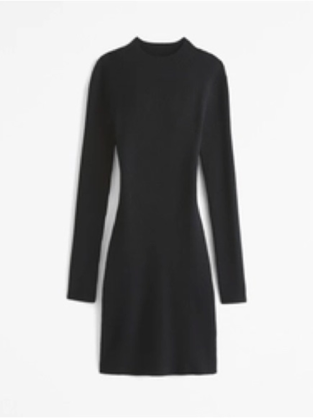 NWT  Abercrombie A&F Paloma Long-Sleeve Mini Sweater Dress